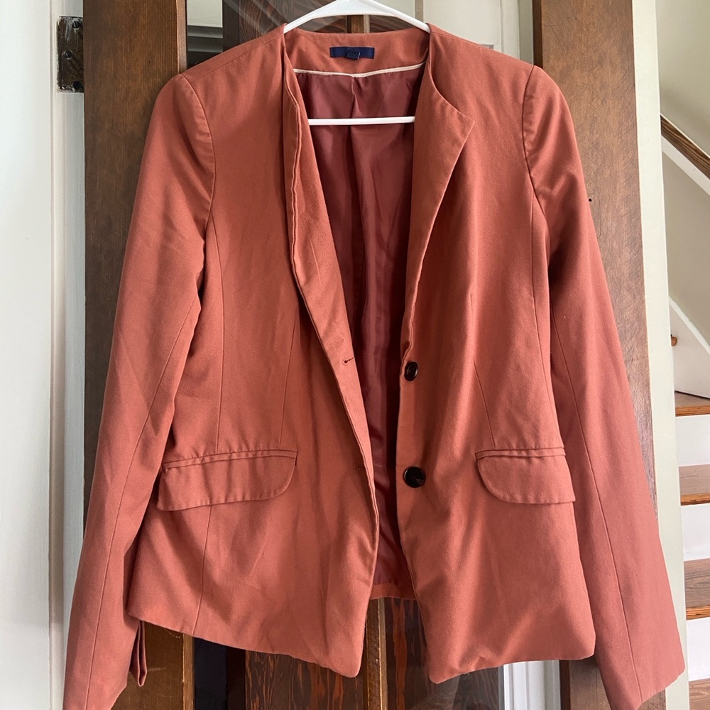 Gap Burnt Orange Blazer - Size 6 - Two Button